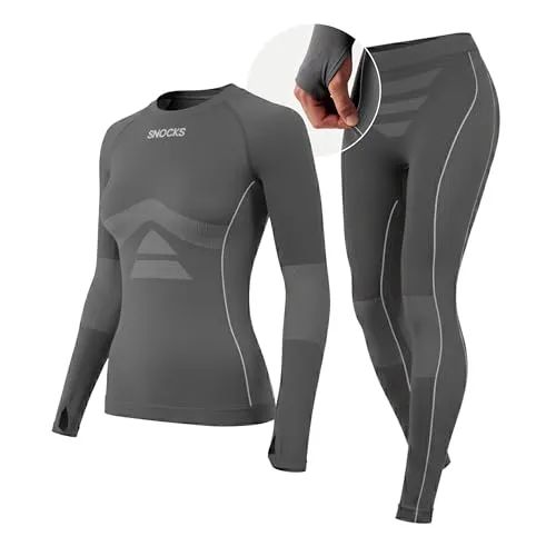 SNOCKS Funktionsunterhemd Thermo Set für Damen von Snocks