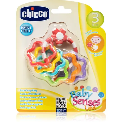 Chicco Baby Senses Beißring 3m+ Stars 1 St.