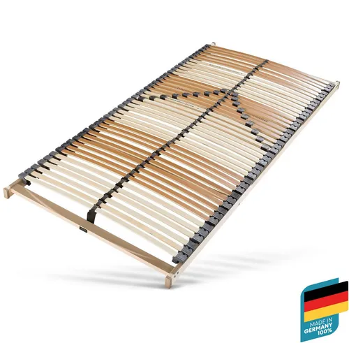 Beco Lattenrost Comfort Lux 140x200 cm, nicht verstellbar - Der Beco Lattenrost Comfort Lux mit 42 elastischen Federholzleisten bietet optimalen Liegekomfort. Ideal für Doppelbetten, mit individueller Härteverstellung und stabiler Bauweise für langlebige Nutzung.