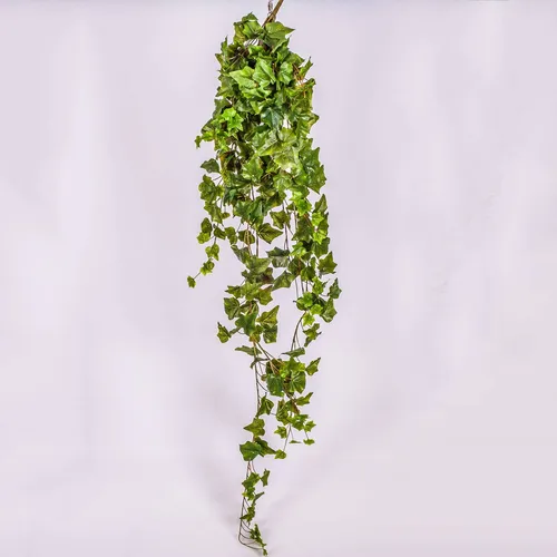 Künstliche Zimmerpflanze Deko Efeubusch Ranke, 120 cm - Pflegeleichte Efeu-Deko - Künstliche Efeuranke mit 730 Blättern, ideal für die Raumgestaltung. Pflegeleicht und langlebig, perfekt für dekorative Akzente in Innenräumen.