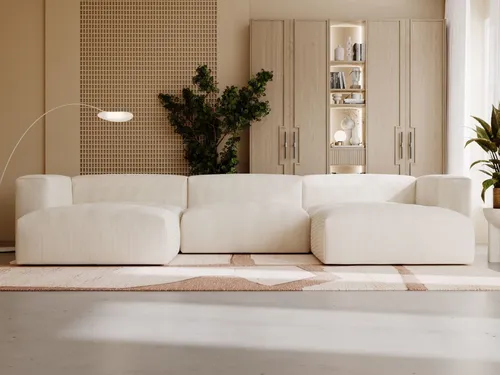 GRAINGOLD Landi Ecksofa mit Schlaffunktion