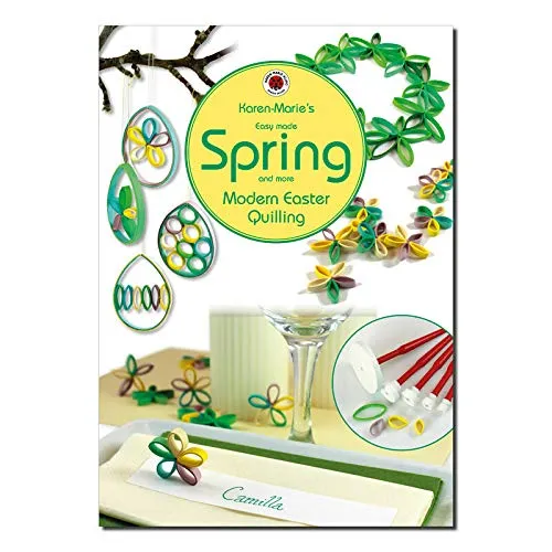 Karen-Maries Modern Spring Quilling, Anleitungs Heft