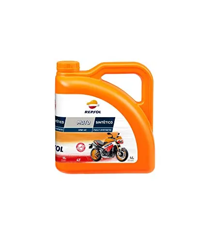 Repsol Moto Sintetico 4t 10W40 Motorenöl, 4 l