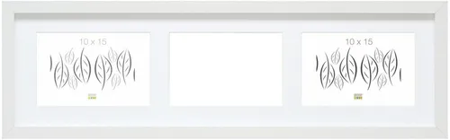 Galerierahmen S66KC6 weiss 3 Fotos 10x15 cm
