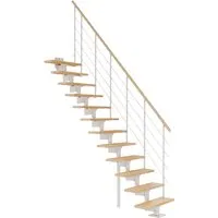 Dolle Mittelholmtreppe Boston in weiß von DOLLE