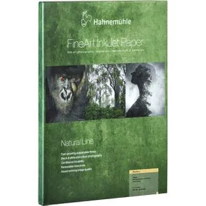 HAHNEMÜHLE Bamboo 290g A4 25 Blatt - FineArt InkJet-Papier aus Bambusfasern, ideal für warmtonige Farb- und Monochromdrucke