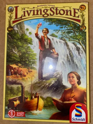 Livingstone (Schmidt) - Strategiespiel für die ganze Familie - Gesellschaftsspiel, neu und originalverpackt - ideal für spannende Spielabende und strategisches Denken.