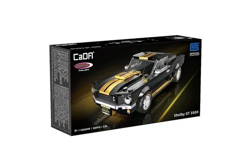 Jamara CaDA Shelby GT350 1:24 Bricks schwarz 8+