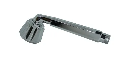 Retro Star Handbrause Kunststoff verchromt Duschkopf Brausekopf mit 2 Strahlarten