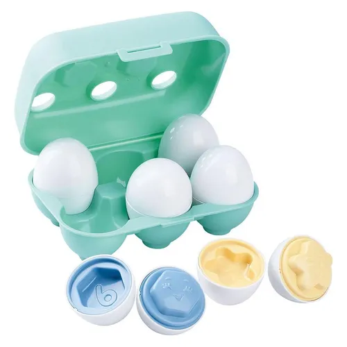 PlayGo Rainbow Shape -Sorter Eggs - 13 Pcs* (47758649)