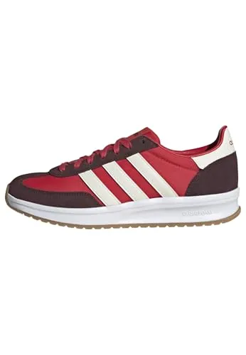 Adidas Run 70s 2.0 - rot - Sneaker mit lässigem 70s-Vibe, gefüttert für Komfort und Cloudfoam Dämpfung für ein angenehmes Tragegefühl. Flexible Gummiaußensohle bietet guten Grip für jeden Anlass.
