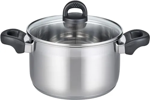 ELO Fleischtopf Turmalin Ø 20cm - Hochwertiger Kochtopf für vielseitige Anwendungen, ideal für große Flüssigkeitsmengen und spritzfreies Braten. Perfekt für Fleisch, Nudeln und Gemüse.