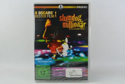 DVD Slumdog Millionär - NEU! OVP! - Film- und Fernseh-Titel: Slumdog Millionär, preisgekrönter Film von 2009, in Deutsch und Englisch, ideal für Filmfans und Sammler.