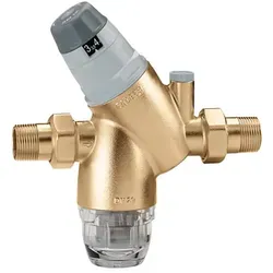 CALEFFI Druckminderer ohne Manometer, mit Filter 1/2