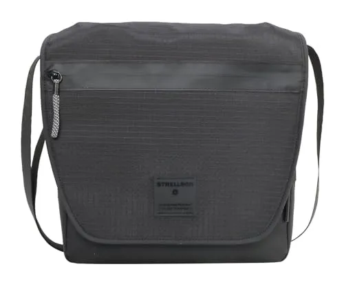 Strellson Herren ShoulderBag Northwood Rs Dorian - Herren-Schultertaschen mit optimaler Organisation: Die Strellson Northwood RS Dorian bietet zahlreiche Fächer und ein modernes Design für stilvolle Aufbewahrung von Pflegeprodukten und mehr.