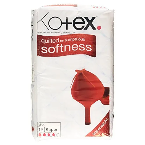 Kotex Maxi Super Damenbinden, 16 Stück