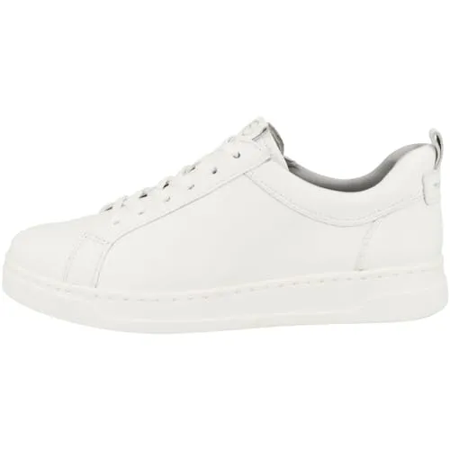 Tamaris Damen 1-23780-42 Sneaker, White Uni, 37 EU - Damen-Sneaker mit herausnehmbarer Einlegesohle für optimalen Tragekomfort und modischen Look.