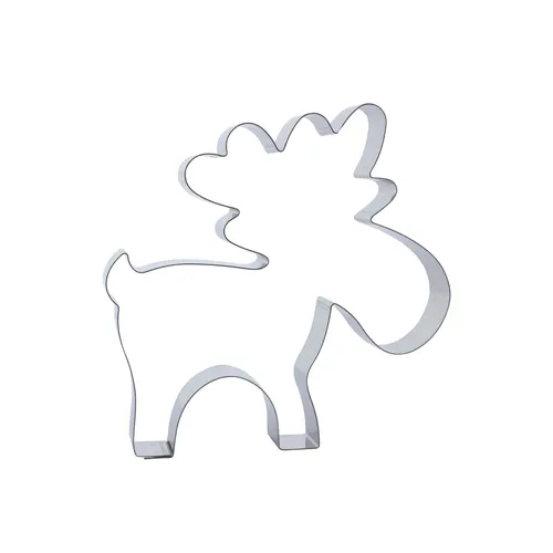Keksausstecher Elch | aus Edelstahl | Skandinavien | Kanada | Weihnachten 1