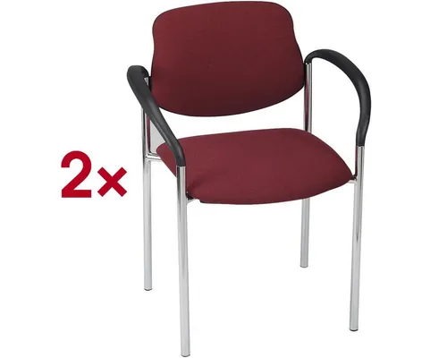 Nowy Styl Besucherstuhl Styl (2 St), stapelbar