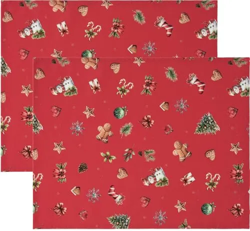 Tischsets Rot von Erwin Müller