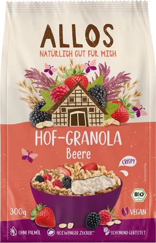 Allos Hof Granola Beere von Allos