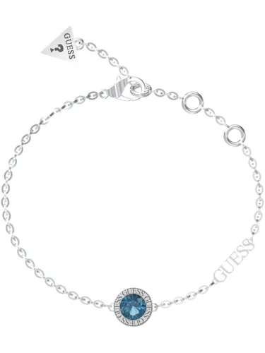 Guess JUBB02246JWRHAQL Damen Armband Edelstahl blau 18,5 cm von GUESS