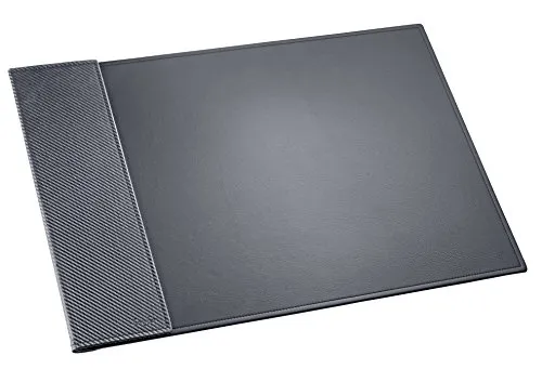Läufer 38056 Concerto Schreibtischunterlage aus Leder in schwarz von Läufer