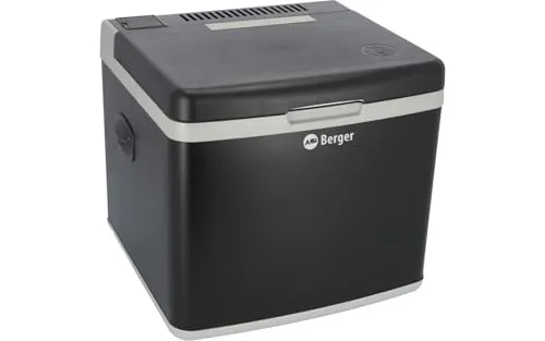 BERGER Kompressor Kühlbox 42L | Hybrid Kühlbox für Auto & Camping