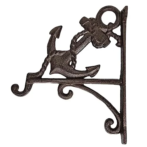 Dio Wandhalterung Anker Haken maritim Blumenampel Halter Wandhaken Garten Haus