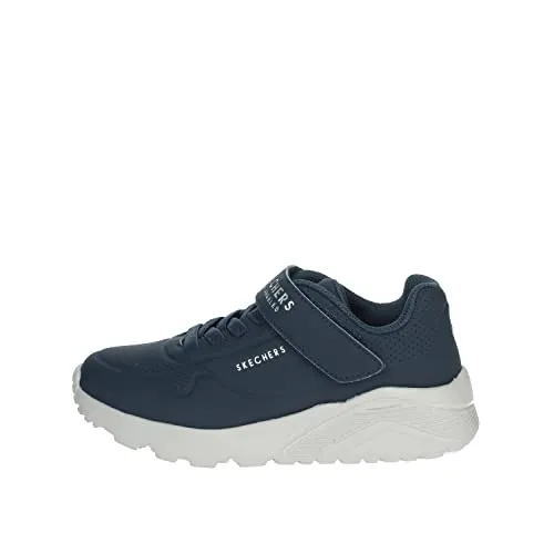 Skechers Jungen Uno Lite Vendox Sneaker - Navy, 31 EU - Sneaker für Jungen mit Skechers-Logo und flexiblem Gummitraktionssohle für optimalen Tragekomfort und Stabilität.