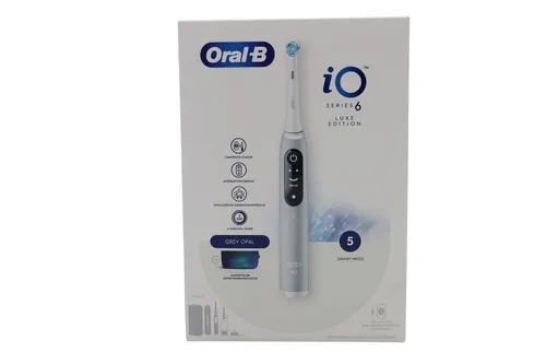 Oral-B iO Series 6 Luxe Elektrische Zahnbürste, Grey