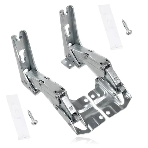 SPARES2GO Tür-Scharnier-Set für Einbau-Kühlschrank/-Gefrierschrank (Linke und Rechte Scharniere mit Codes: 3306 3702 3307 3703 5.0 41.5).