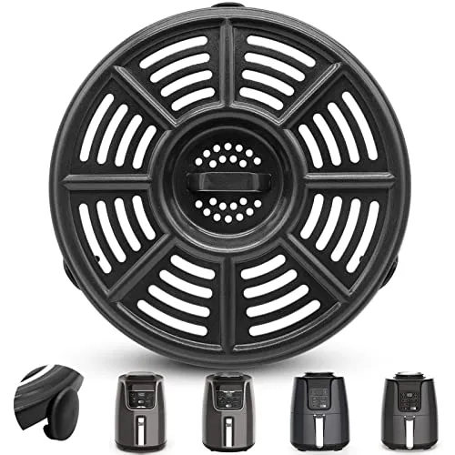 Fritteusen-Crisper-Teller für Ninja AF100 bis AF150 und Ninja Foodi Druck, Luftfritteusen-Grill-Pfannenplatte für Ninja FD302 FD401 Foodi OP300 bis OP500, Antihaftbeschichtung, spülmaschinenfest