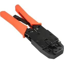 InLine® Modular Crimpzange, für RJ10,11,12,45 und DEC (DSL-Splitter) Stecker Installation /