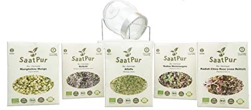 SaatPur Keimsprossen Geschenksets Parent (05_Bio Keimsprossen Set)