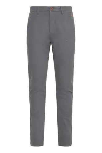 Blend BHKainz Herren Chino Hose Stoffhose mit Stretch-Anteil Eingrifftaschen Baumwollmischung Regular fit, Größe:31/30, Farbe:Ebony Grey (75111)