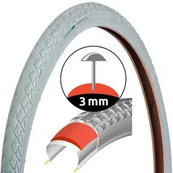 Fahrrad-Reifen Grau Retro Style 28