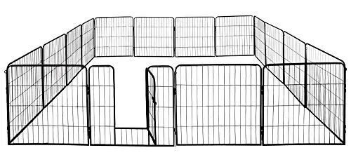Petigi Freigehege Welpenauslauf 16eckig 60x80cm - Freilaufgehege für Welpen und kleine Haustiere, stabil und flexibel aufstellbar – ideal für sicheren Auslauf im Innen- und Außenbereich.