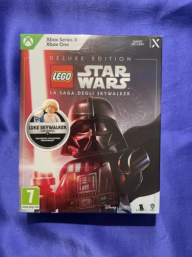 LEGO Star Wars: Die Skywalker Saga - Deluxe Edition mit Lego Luke Figur - Xbox
