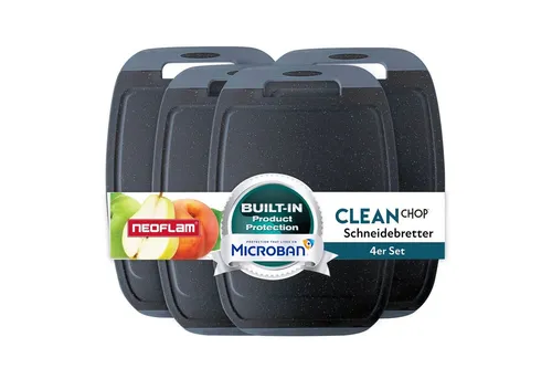 NEOFLAM® BiJu Schneidebrett Set, 4tlg. von NEOFLAM®