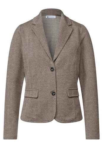 Street One Basic Blazer mit Reverskragen in saddle brown von Street One