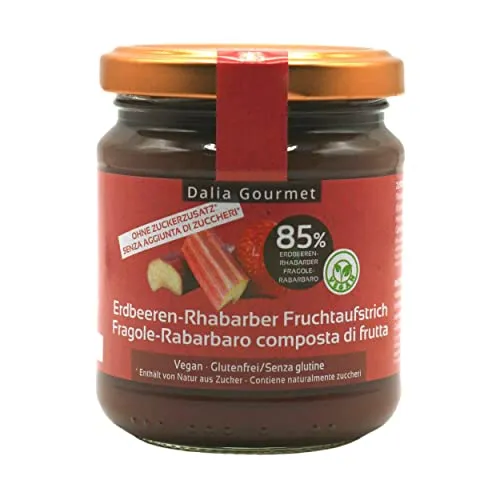 Dalia Gourmet Erdbeeren-Rhabarber Fruchtaufstrich