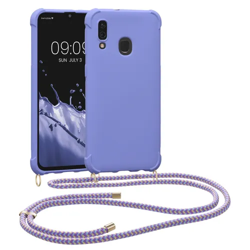 Hülle für Samsung Galaxy A40 mit Umhängekette Handy Cover Case Schutzhülle
