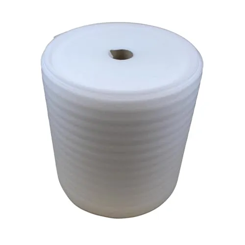 Schaumfolie Rollen, Polyethylen Trittschalldämmung, Weiß, 500 mm x 100 m x 2 mm, 50 Quadratmeter (1 Rolle)