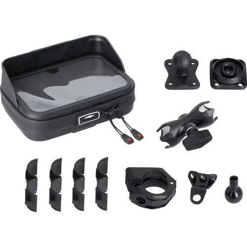SW-Motech Universal Navi-Kit mit Navi Case und 2