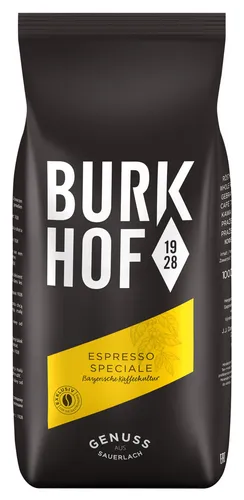 Kaffee GENUSSRÖSTUNG Espresso Speciale von Burkhof, 1000g