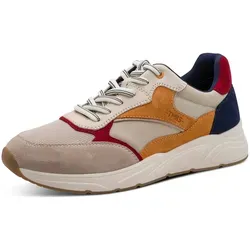 Tamaris 13611/44 Multicolor Sneaker EU 43 - Lässiger Herren Schuh - Die Tamaris 13611/44 Multicolor Low Sneaker in Größe EU 43 vereinen sportliches Design und hohen Tragekomfort. Ideal für jeden Anlass, mit schnürbarem Obermaterial aus Leder und Textil. Ein Must-Have für stilbewusste Herren.