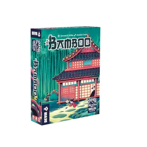 Skellig Games Bamboo Gesellschaftsspiel - Hochwertiges Gesellschaftsspiel aus langlebigem Material, flexibel gestaltbar für stundenlangen Spielspaß mit Freunden und Familie.