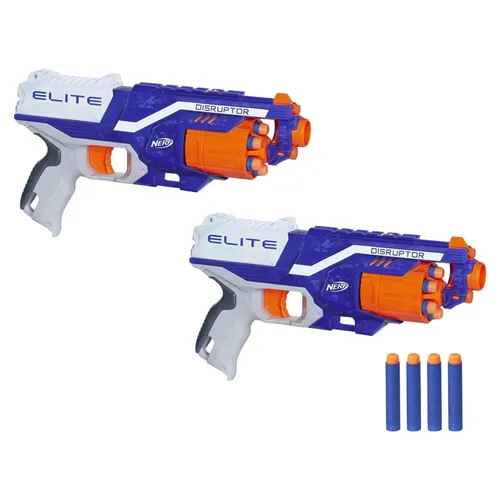 Hasbro Nerf N Strike Disruptor Duopack C2544 Blaster Set 2er inkl Darts