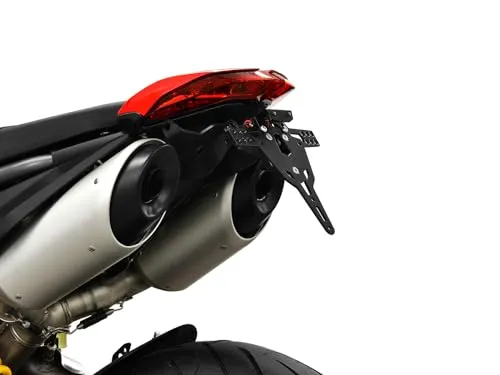 ZIEGER Pro Kennzeichenhalter für Ducati Hypermotard 950 - Hochwertiger Kennzeichenhalter für Ducati Hypermotard 950, speziell für die Schweiz. Verstellbare Blinkerhalter und versenkte Schraubköpfe sorgen für eine saubere Montage. Lieferumfang: Halter, Montageset und E-geprüfte Beleuchtung.